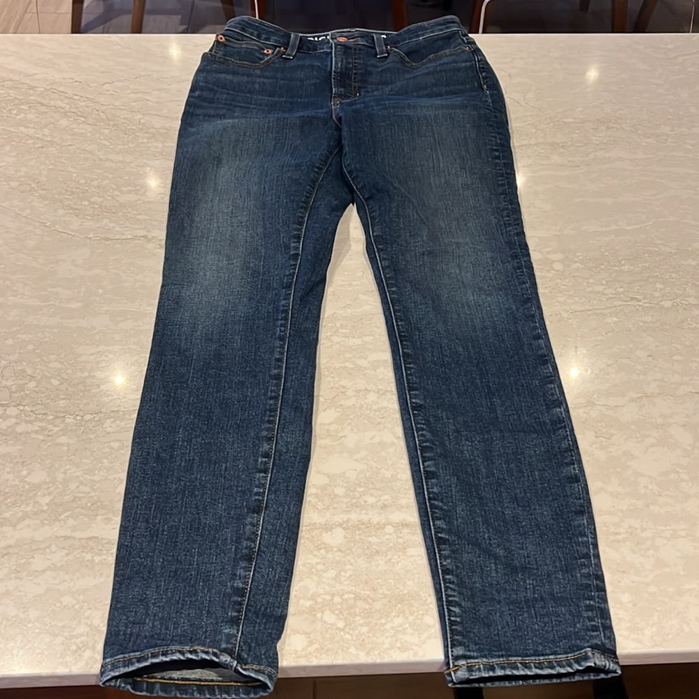 J Crew Toothpick High Rise Jeans - Picture 6 of 7